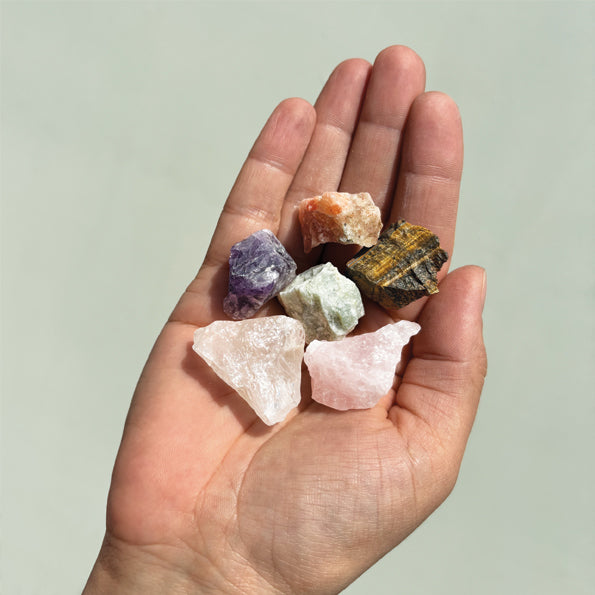 Healing Crystals set - Love & Positivity