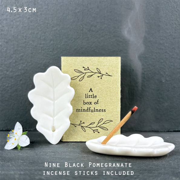 Matchbox incense holder - a little box of mindfulness