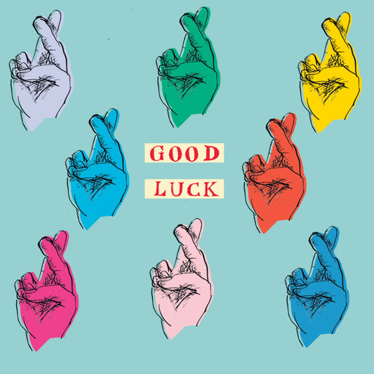 Good Luck - greetings card