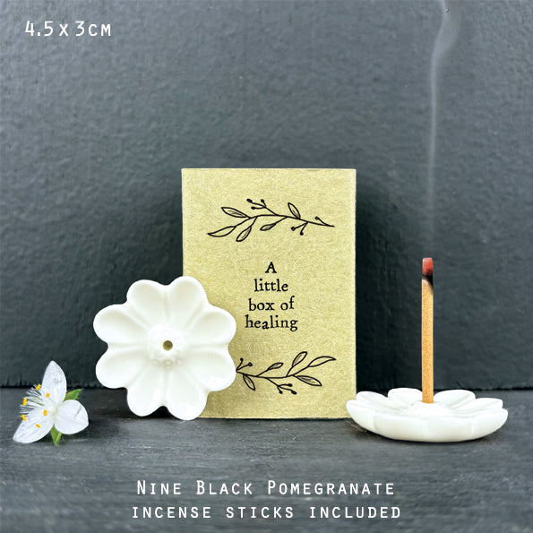 Matchbox incense holder - a little box of healing