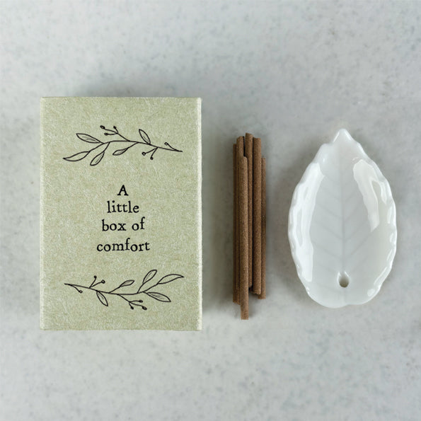 Matchbox incense holder - a little box of comfort