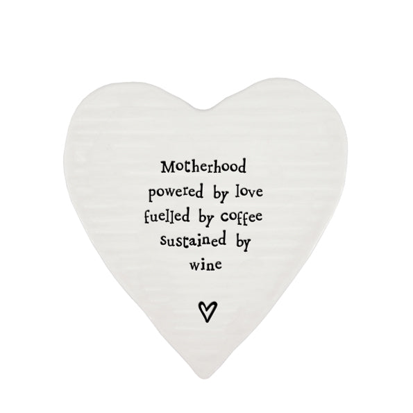 Heart Coaster - Motherhood powered by love