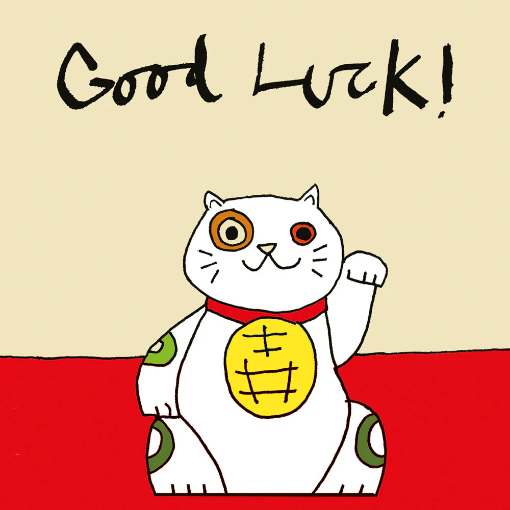 Good Luck - greetings card