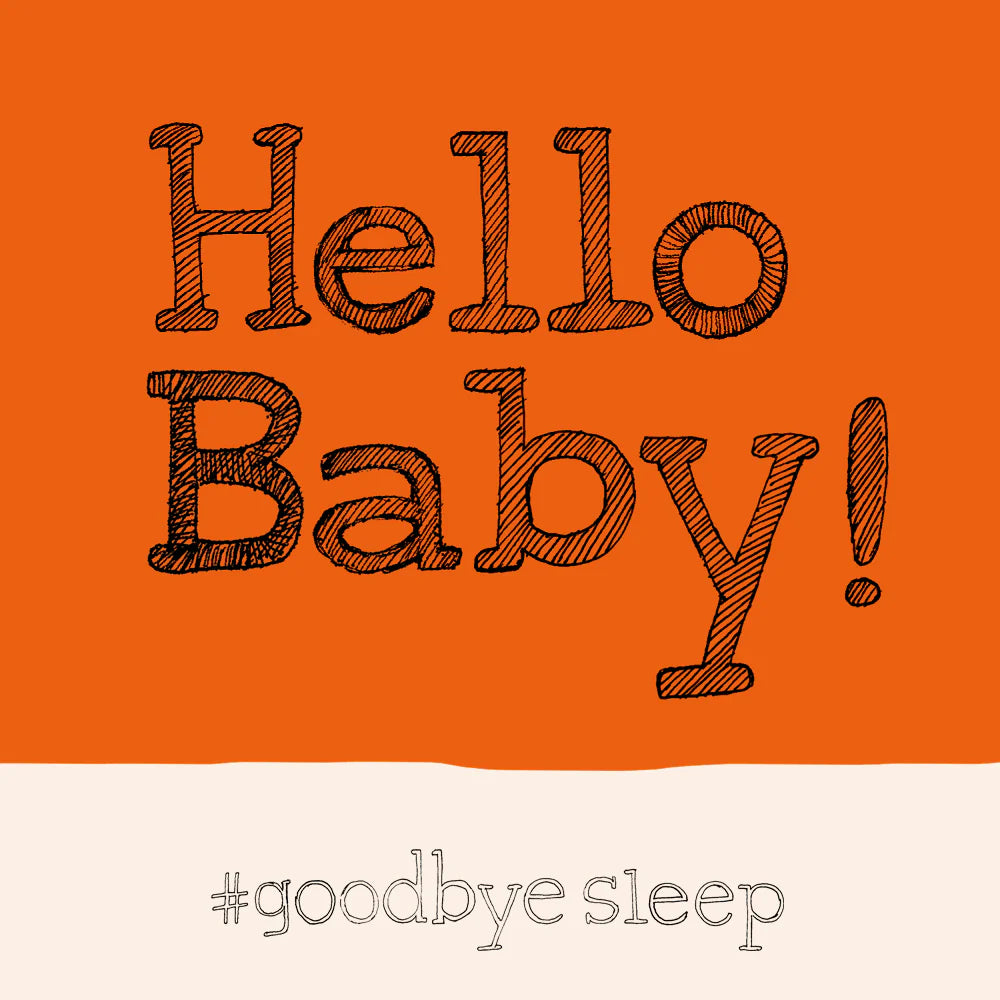 Hello Baby - greetings card