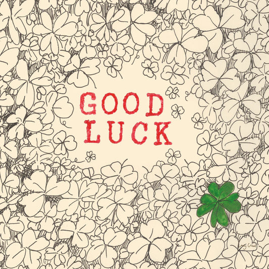 Good Luck - greetings card