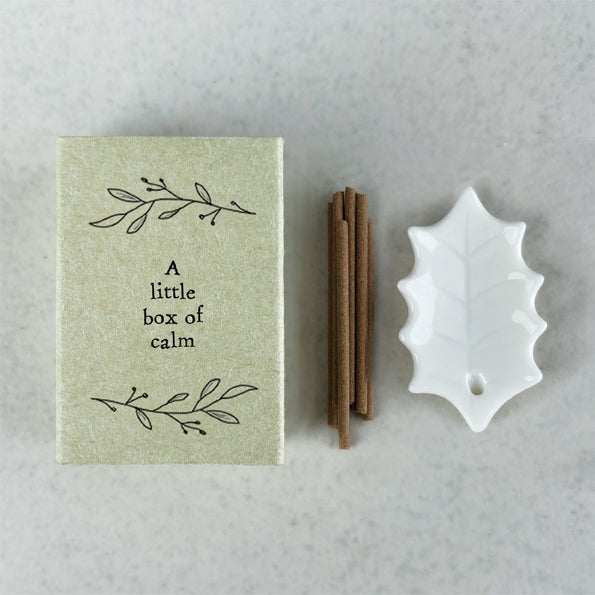 Matchbox incense holder - a little box of calm