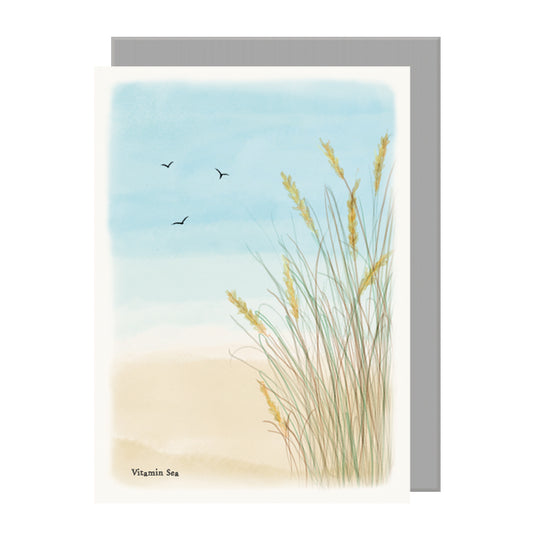 Seascape card - You, me and the sea