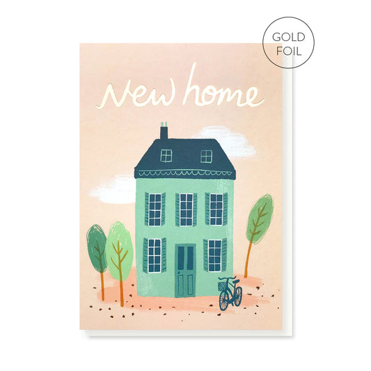 New Home - greetings card