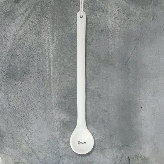 Porcelain long spoon - Home