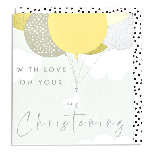 With Love on Your Christening - Card