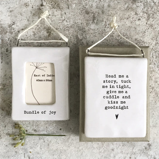 Mini Hanging Frame - Bundle of joy